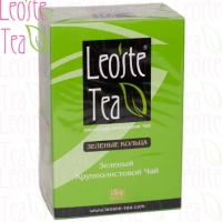 Чай LEOSTE Green Curls "Зелёные кольца" зелёный Цейлонский без добавок 100 г