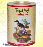 Чай Real "Райские Птицы" чёрный O.P. (овал,б) Цейлонский крупнолистовой высокогорный