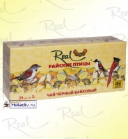 Чай Real "Райские птицы" чёрный Цейлонский байховый 25 пакетов x 2 г