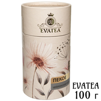 Чай EVATEA "PEKOE" чёрный цейлонский среднелистовой скрученный 100 г