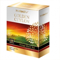 Чай Heladiv "GOLDEN CEYLON Vintage Black" черный Цейлонский высокогорный 100 пакетов х 2 г