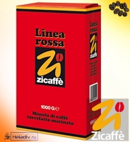 Кофе Zicaffe "LINEA ROSSA" молотый 1000 г