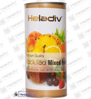 Чай Heladiv "Black Tea Mixed Fruit" черный Цейлонский мульти-фруктовый (туба) 100 г