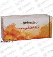 Чай Heladiv "Orange Black Tea" чёрный с апельсином 25 пакетов x 2 г