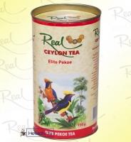 Чай Real "Райские Птицы" чёрный Pekoe (пеко, овал,б) байховый среднелистовой 150 г