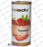 Чай Heladiv "Black Tea Strawberry" черный Цейлонский с клубникой (туба) 100 г