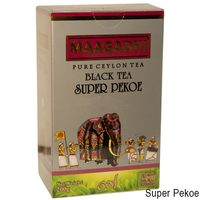 Чай MAAGADHI Super Pekoe чёрный цейлонский Супер ПЕКО без добавок 200 г