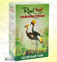 Чай Real "Райские Птицы" "Венценосный журавль" Китайский Зеленый 100 г
