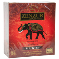 Чай ZENZUR BLACK TEA Чёрный Цейлонский (без добавок) пакетированный