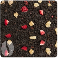 Чай TEA-CO "Клубника со сливками" черный Цейлонский с клубникой