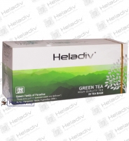 Чай Heladiv "GREEN TEA" зеленый без добавок 25 пакетов x 2 г