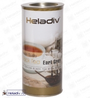  Чай Heladiv "Black Tea Earl Grey" Цейлонский чёрный с ароматом бергамота (туба) 100 г