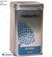 Чай Heladiv "RUHUNA" плантация Рухуна, элитный Цейлонский в жестяной банке 100 г