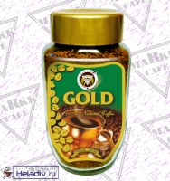 Кофе Markk Кафе "Голд" "GOLD" растворимый, сублимированный 190 г