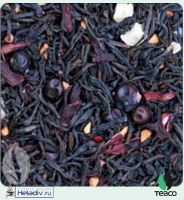 Чай TEA-CO "Спелый барбарис" черный Цейлонский, барбарис, брусника, ананас, шиповник и изюм