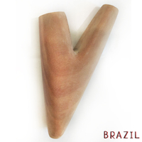Трубка Курипе для церемоний Рапэ, ручная работа, (не клеенная, Бразилия) (арт: w07)